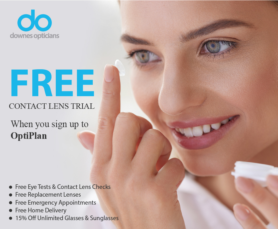 free contact lens trial banner